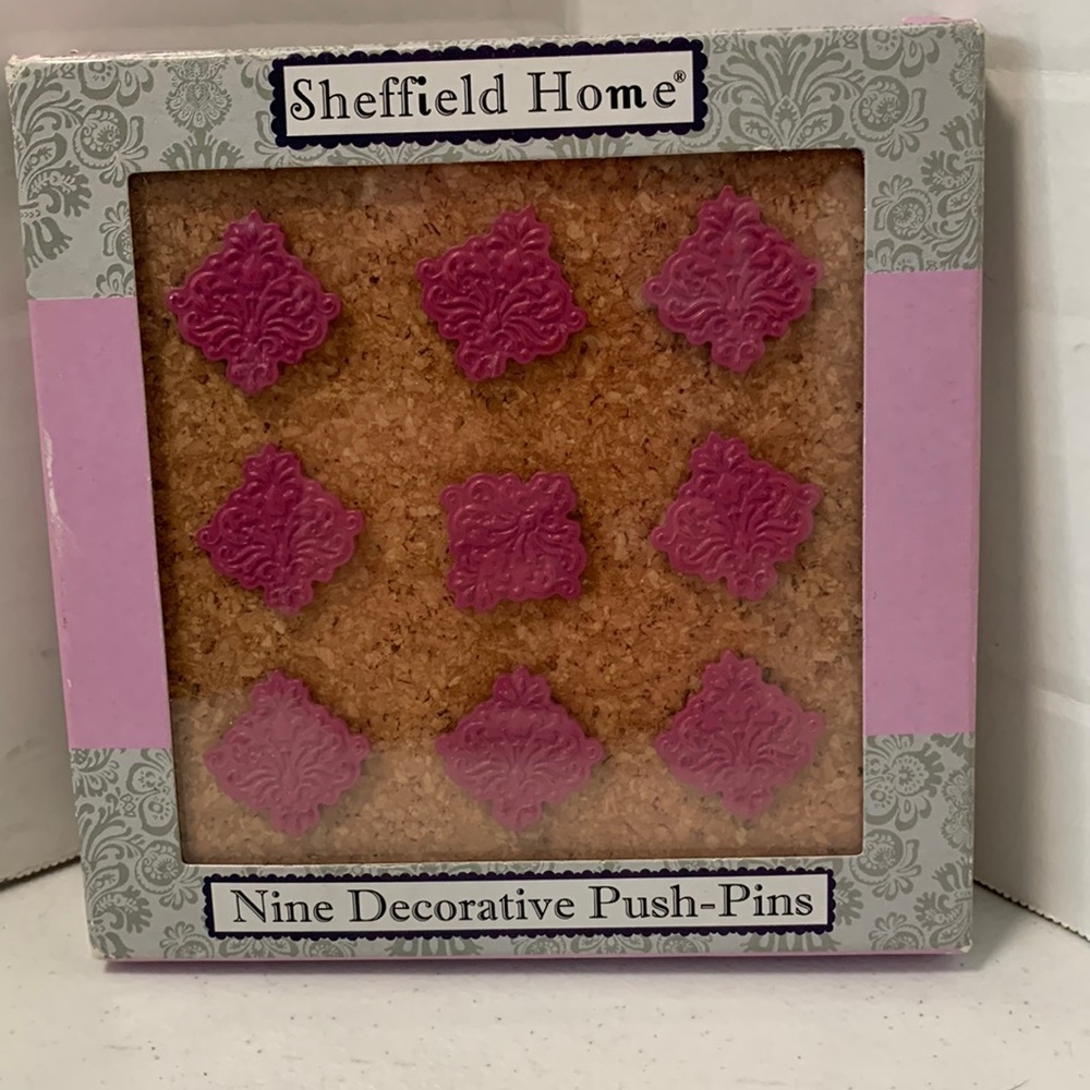 Sheffield home decorative pushpins